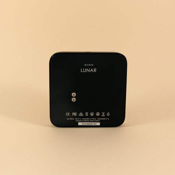 Acaia Lunar Scale Black