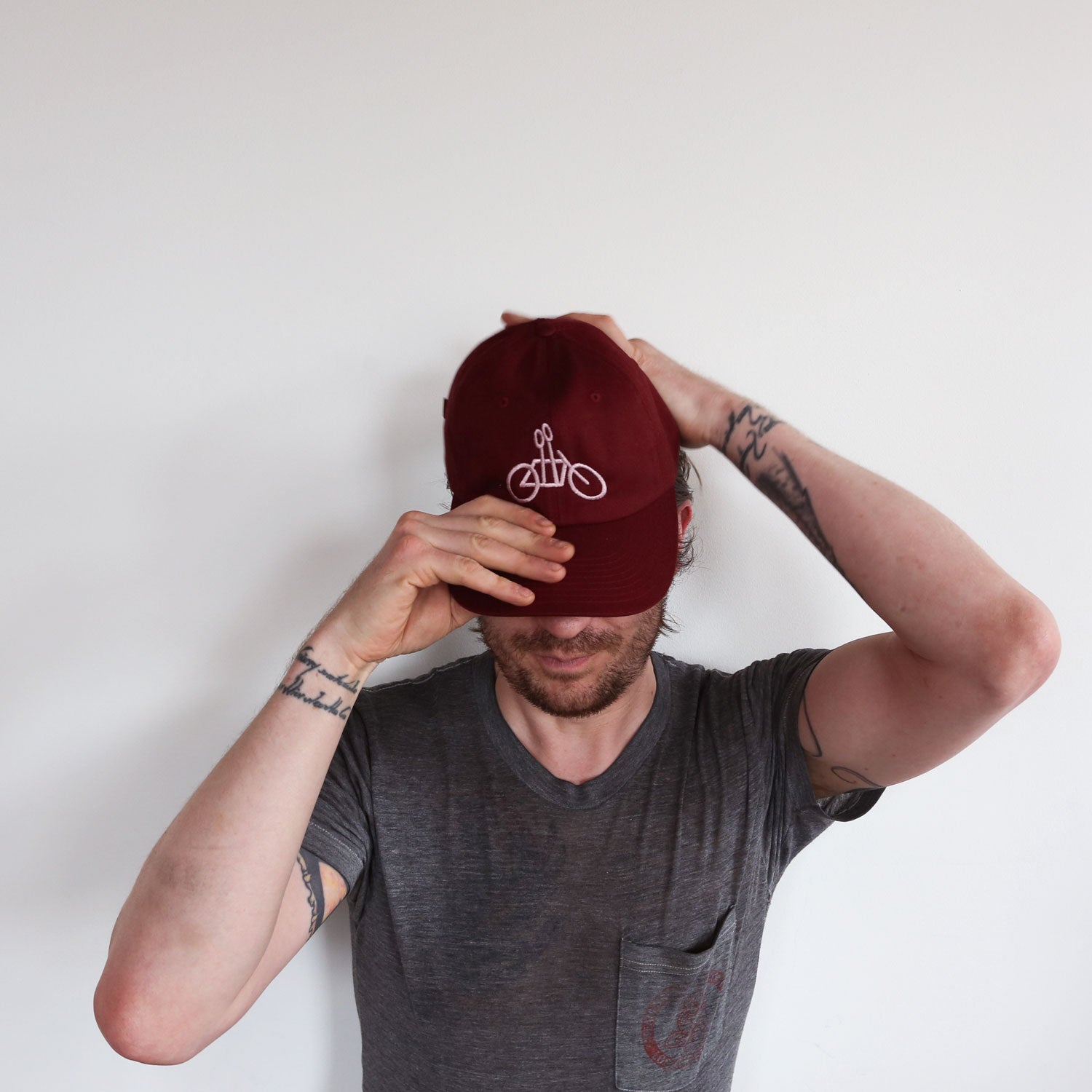 Maroon Logo Dad Hat