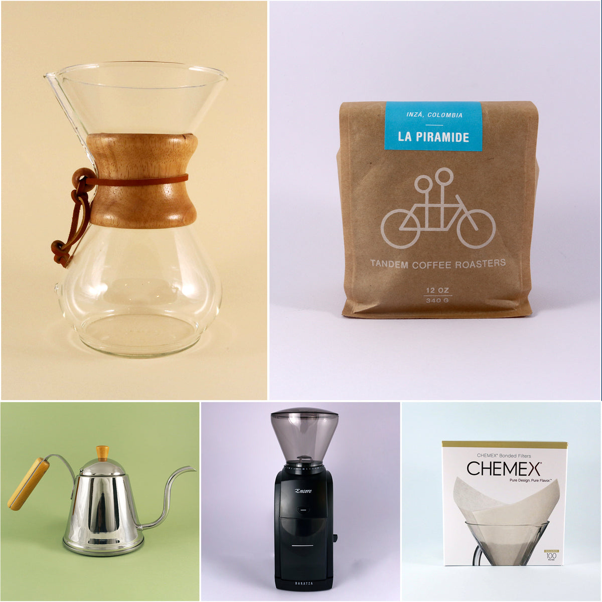 Chemex Coffee Maker Gift Set - Holiday Edition